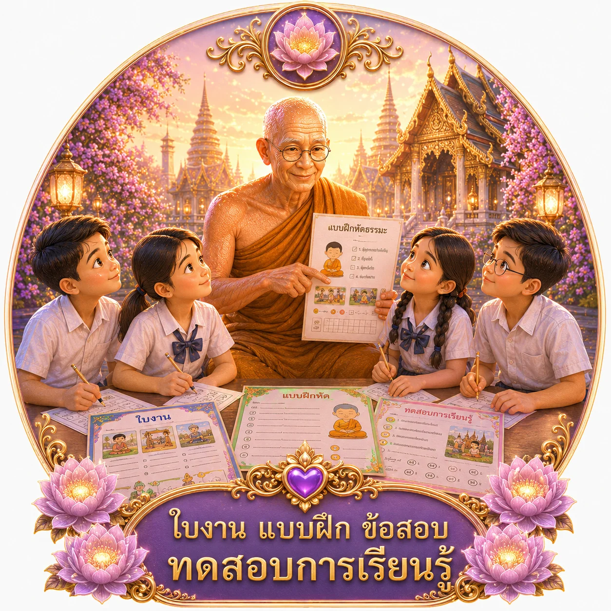 ใบงาน แบบฝึก ข้อสอบ