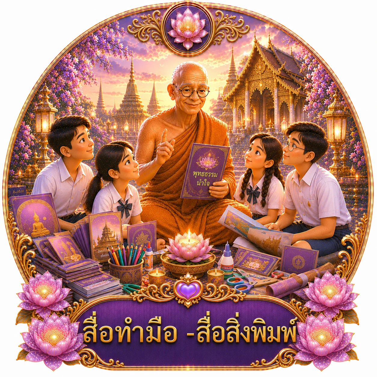 สื่อทำมือสื่อพิมพ์